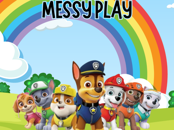 Paw Patrol Messy Session
