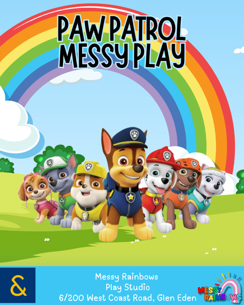 Paw Patrol Messy Session