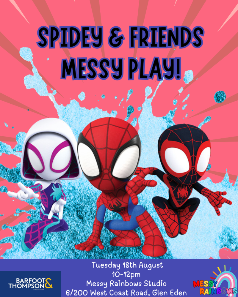 Spidey & Friends Messy Play