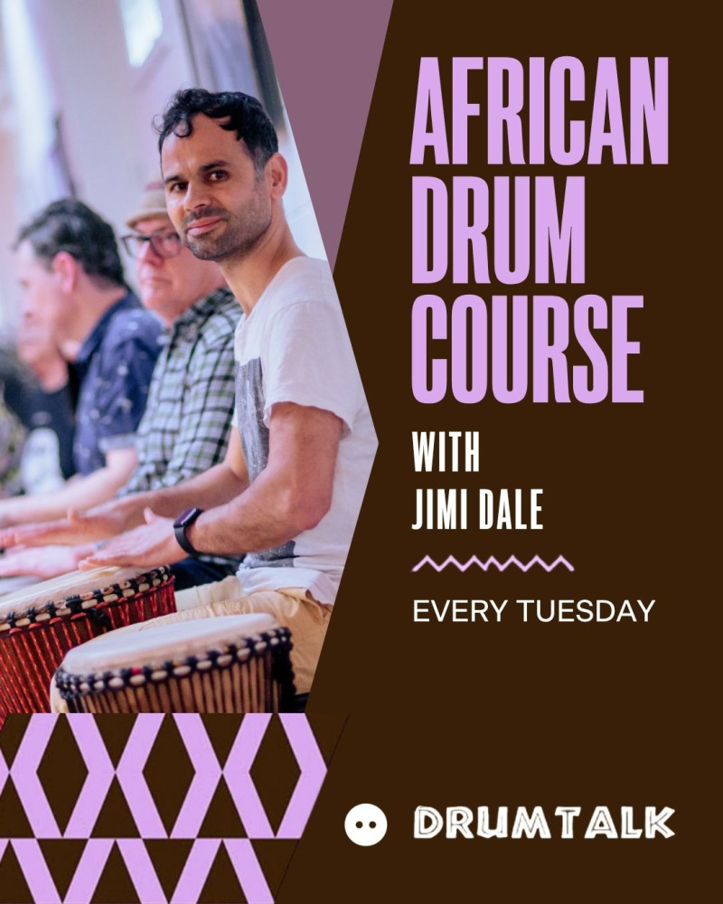 African Drum Course with Jimi Dale