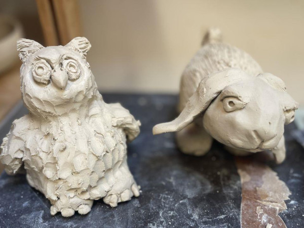 Sculpting with Clay - tweens & teens