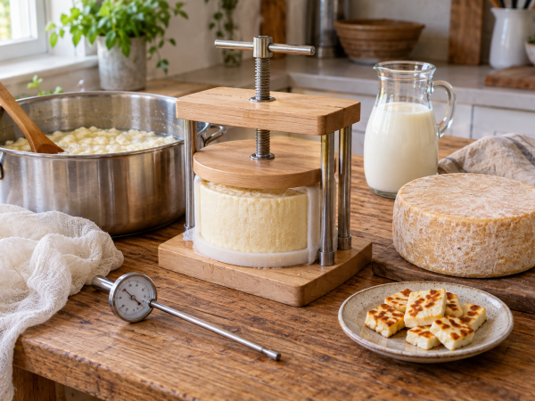Cheesemaking - Farmhouse Cheddar Cheese Workshop