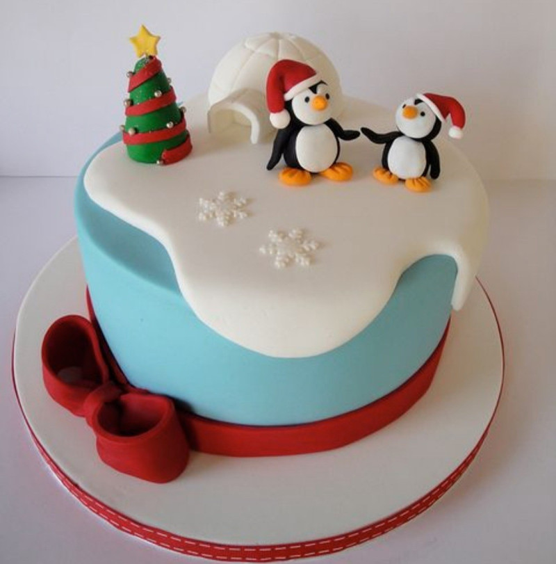 Cake Decorating - Decorate a Christmas Cake