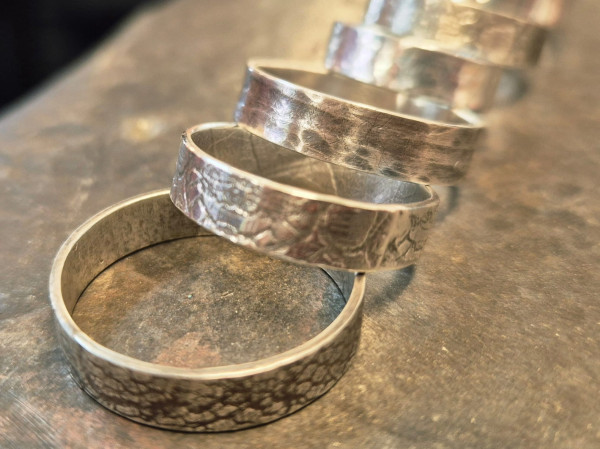 Natural Textured Rings - Wellington - November