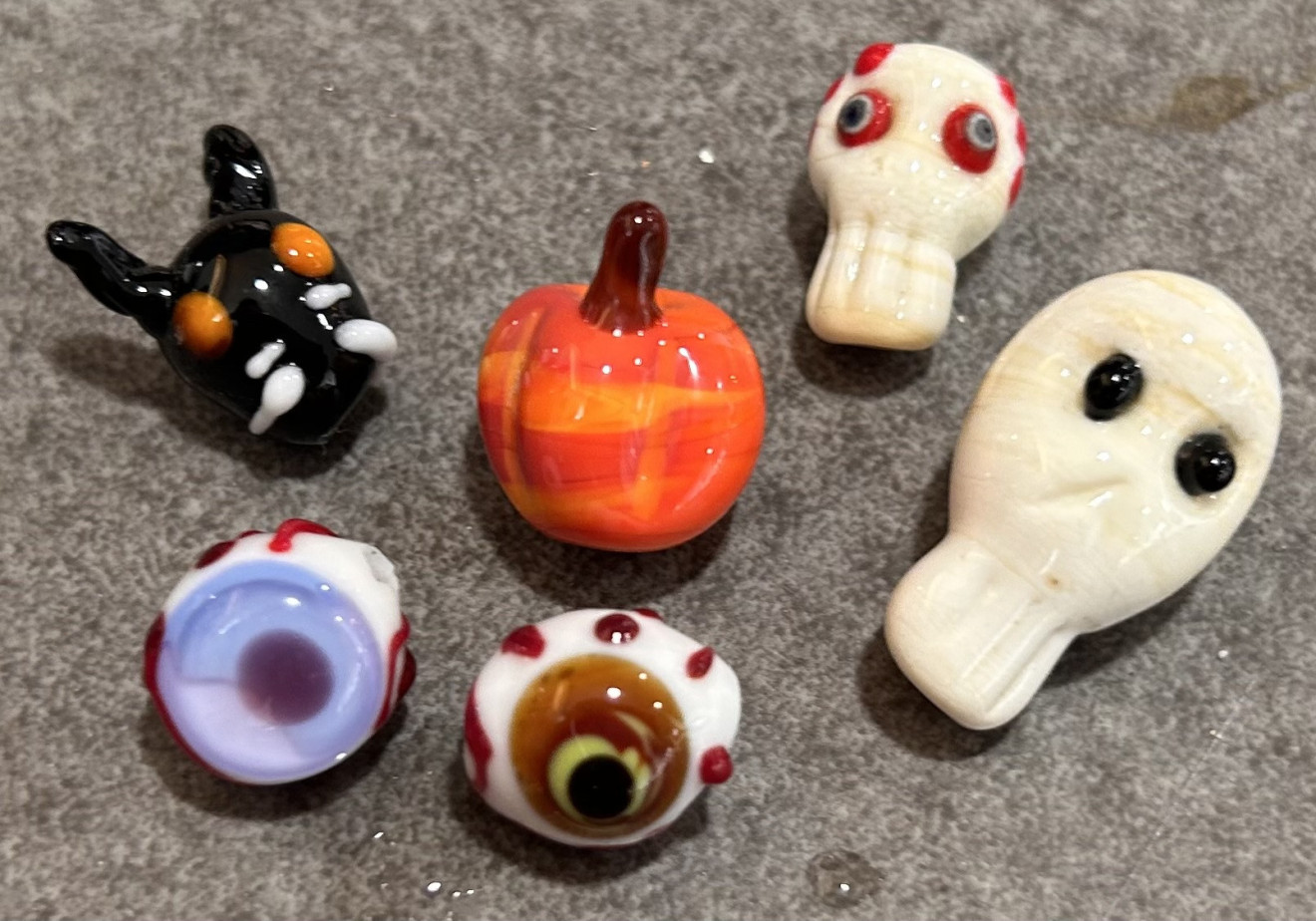 Glass Bead-Making - Halloween Special!