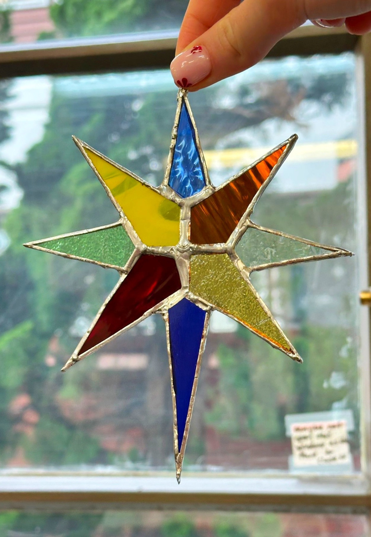 Stained Glass for Christmas Day - Wellington