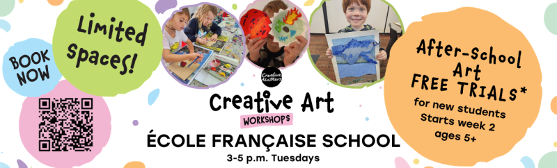 After School Art Classes - École Française School - Term 4