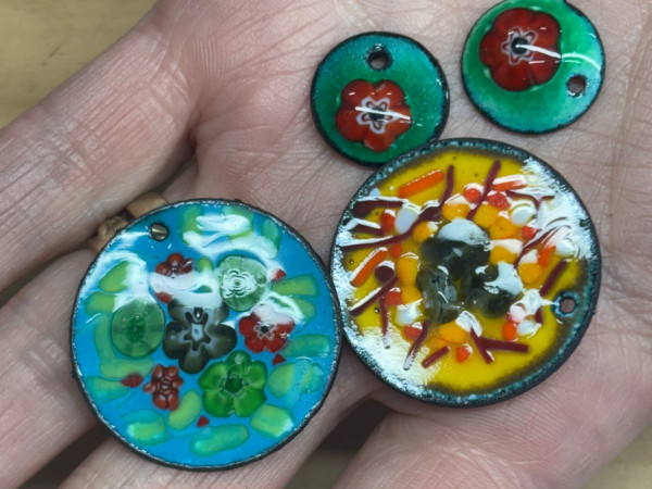 Tiny Art, Big Colour - Enamels Taster - Ōtaki