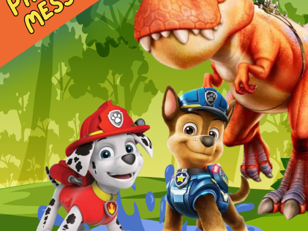 Paw Patrol At Adventure Alley