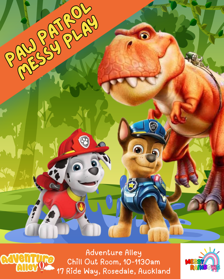 Paw Patrol At Adventure Alley