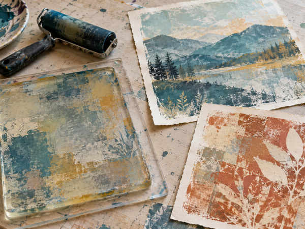 Gelli Plate Printing