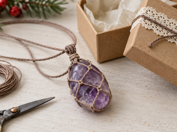 Crystal Macramé Jewellery – A Handmade Christmas Gift Workshop