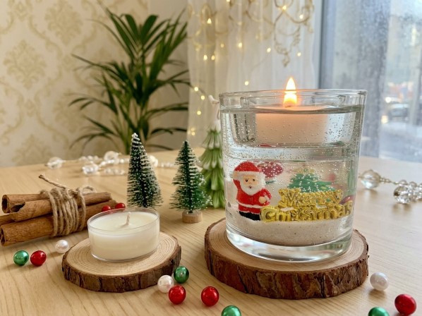 Christmas Candle Holder and Tealight Workshop