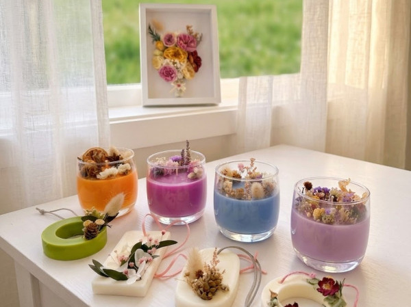 Flower Candle and Tablet Workshop