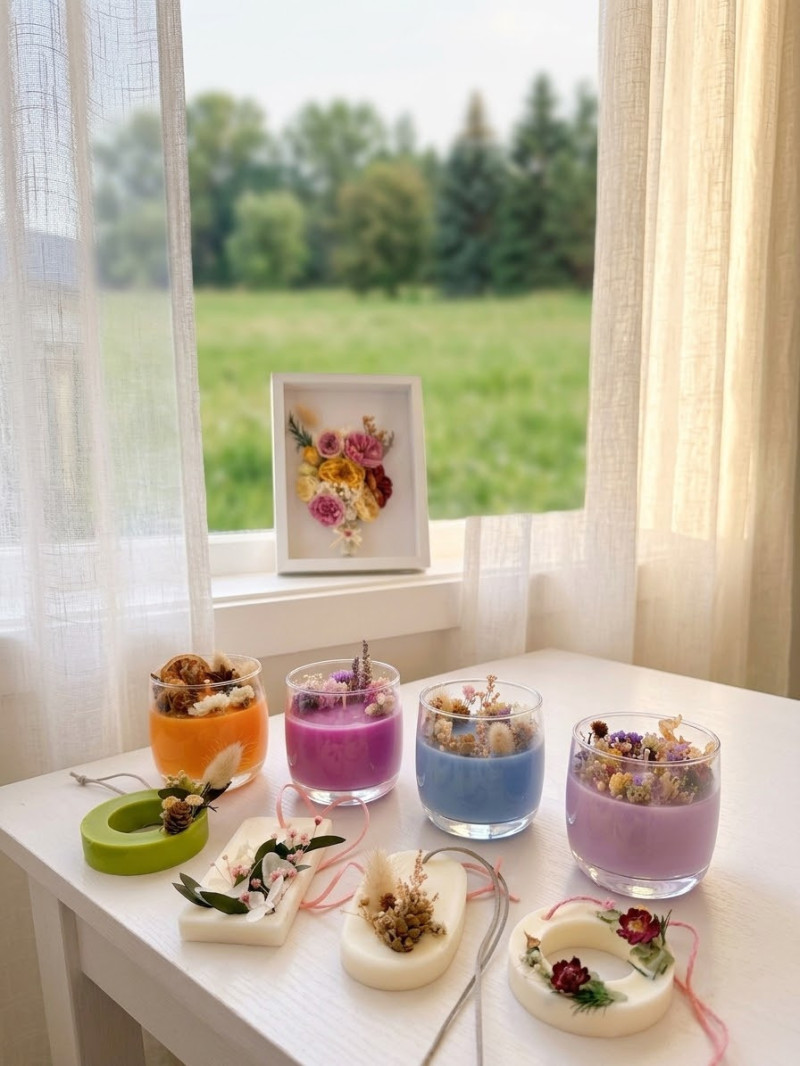 Flower Candle and Tablet Workshop