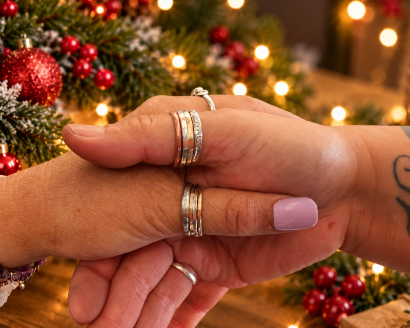 Stacking Rings for Christmas - Christchurch