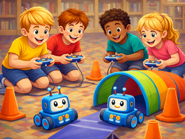 Robot Obstacle Course - Blockhouse Bay Library