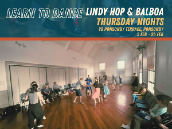 Learn to Swing Dance - Lindy Hop & Balboa - Ponsonby