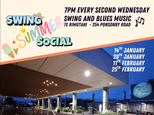 Swing Social Dancing at Te Rimutahi!