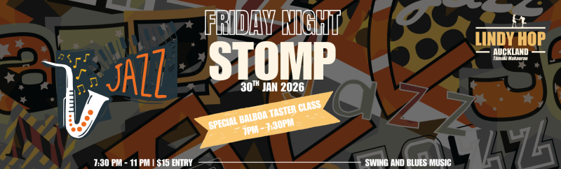 Friday Night Stomp w/ Balboa Dance Taster Class