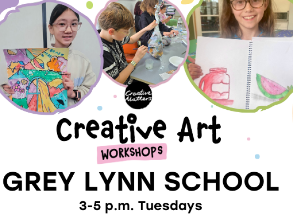 After-school Art - Grey Lynn School - Tuesday Term 1