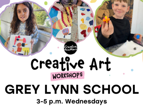 After-school Art - Grey Lynn School - Wednesday Term 1