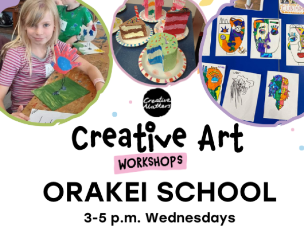 After-school Art - Orakei School - Wednesday Term 1