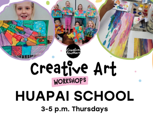 After-school Art - Huapai School - Thursday Term 1