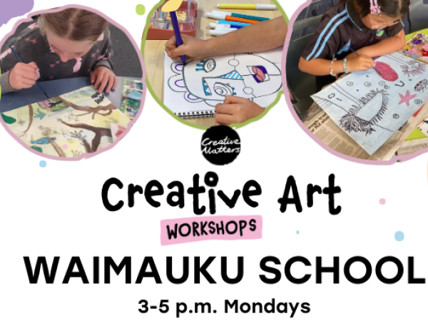 After-school Art - Waimauku School - Monday Term 1