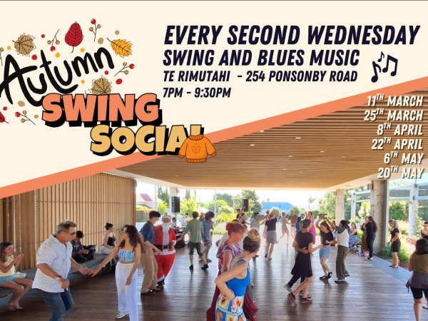 Autumn Swing Social Dancing at Te Rimutahi!
