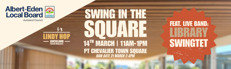 Swing in the Square - Pt Chevalier - Live Band!