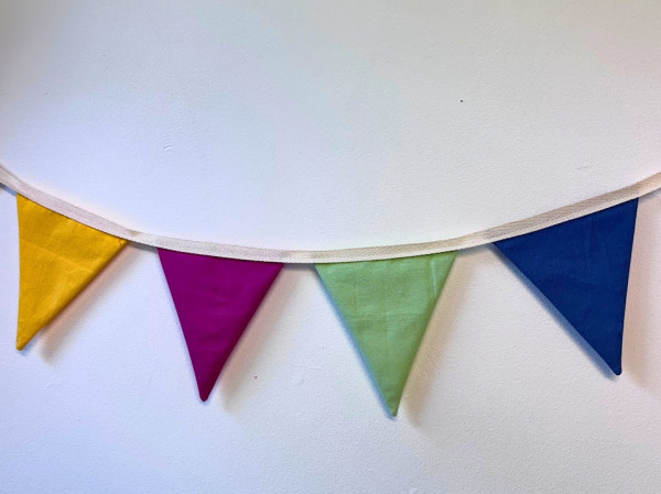 School Holidays Sewing - Bunting