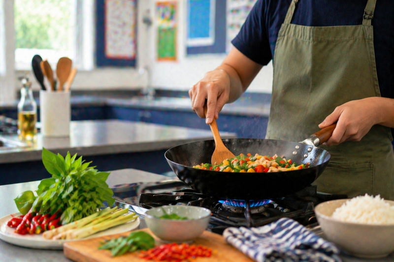 Cooking: Thai Food with Aranya