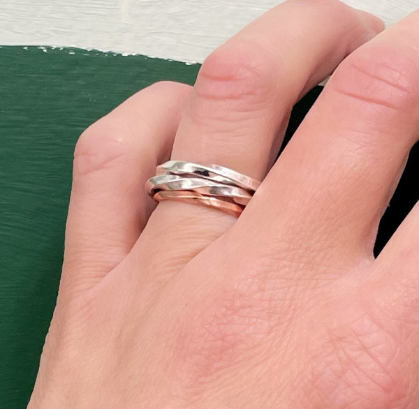 Autumn Twisted Rings - Wellington