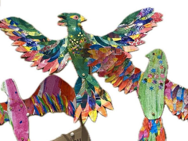 Painted Paper Puppets: Children's Creative Arts workshop