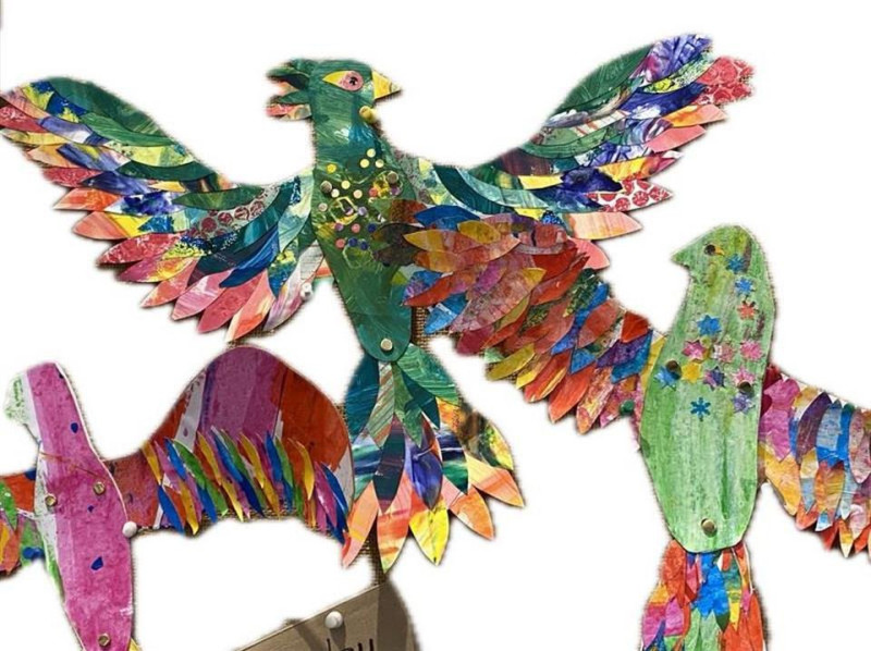 Painted Paper Puppets: Children's Creative Arts workshop