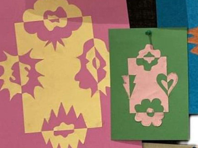 Notan Collage - Children's Creative Arts Holiday workshop