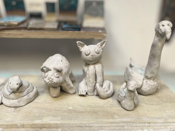 Sculpting with Clay - tweens & teens