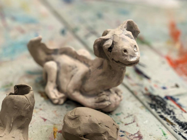 Sculpting with Clay - tweens & teens