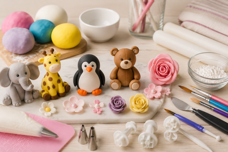 Cake Decorating – Modelling with Fondant and Sugar Paste