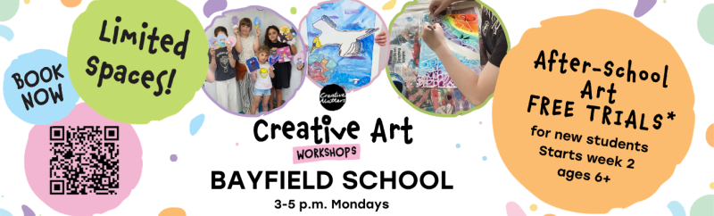 After School Art Classes - Bayfield School - Term 3