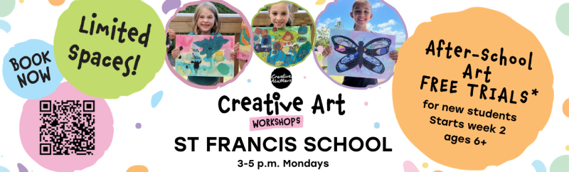 After School Art Classes - St Francis Catholic School -Term3