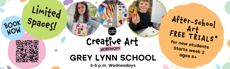 After School Art Classes - Grey Lynn School - Term 3