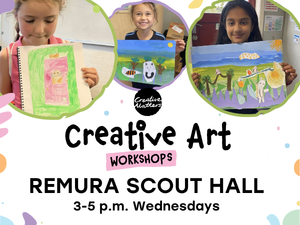 After School Art Classes - Remuera West Scout Hall - Term 3