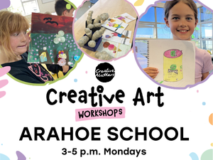 After School Art Classes - Arahoe School - Term 3