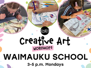 After School Art Classes - Waimauku School - Term 3