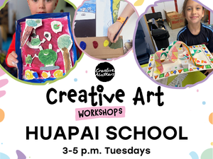 After School Art Classes - Huapai District School - Term 3