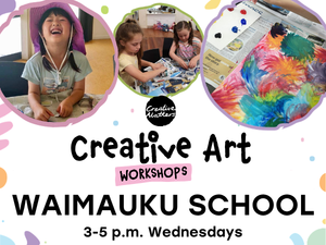 After School Art Classes - Waimauku School - Term 3