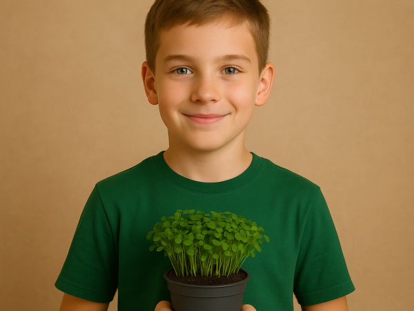 Love Food Hate Waste Kids Workshop DIY microgreens - Orewa
