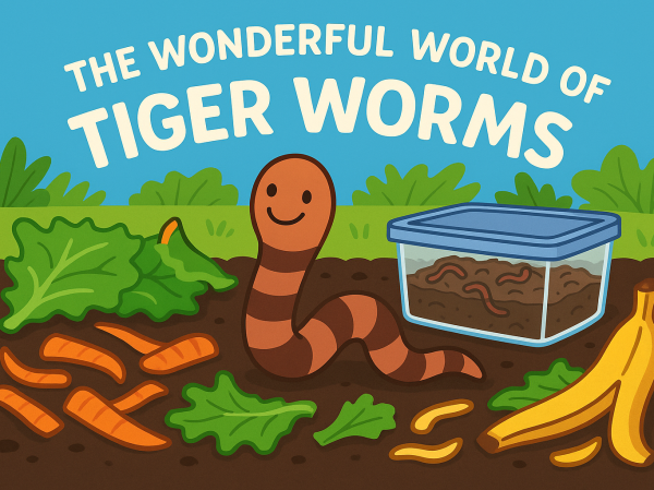 Wonderful World of Tiger Worms Workshop - Glen Eden Library